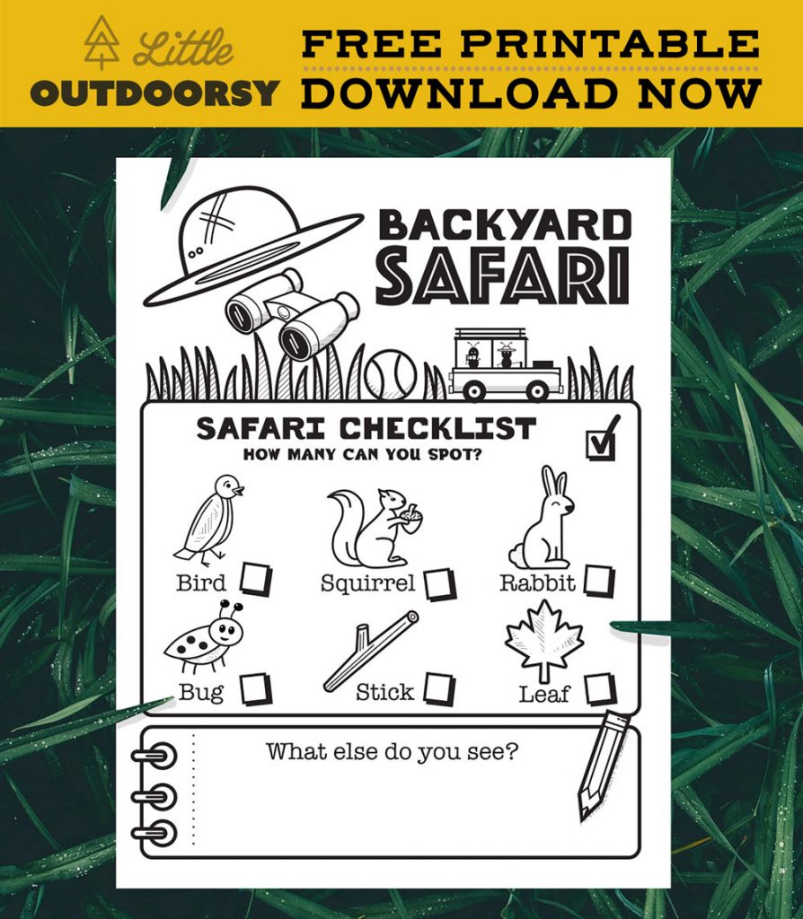 Outdoor activity Printable Download